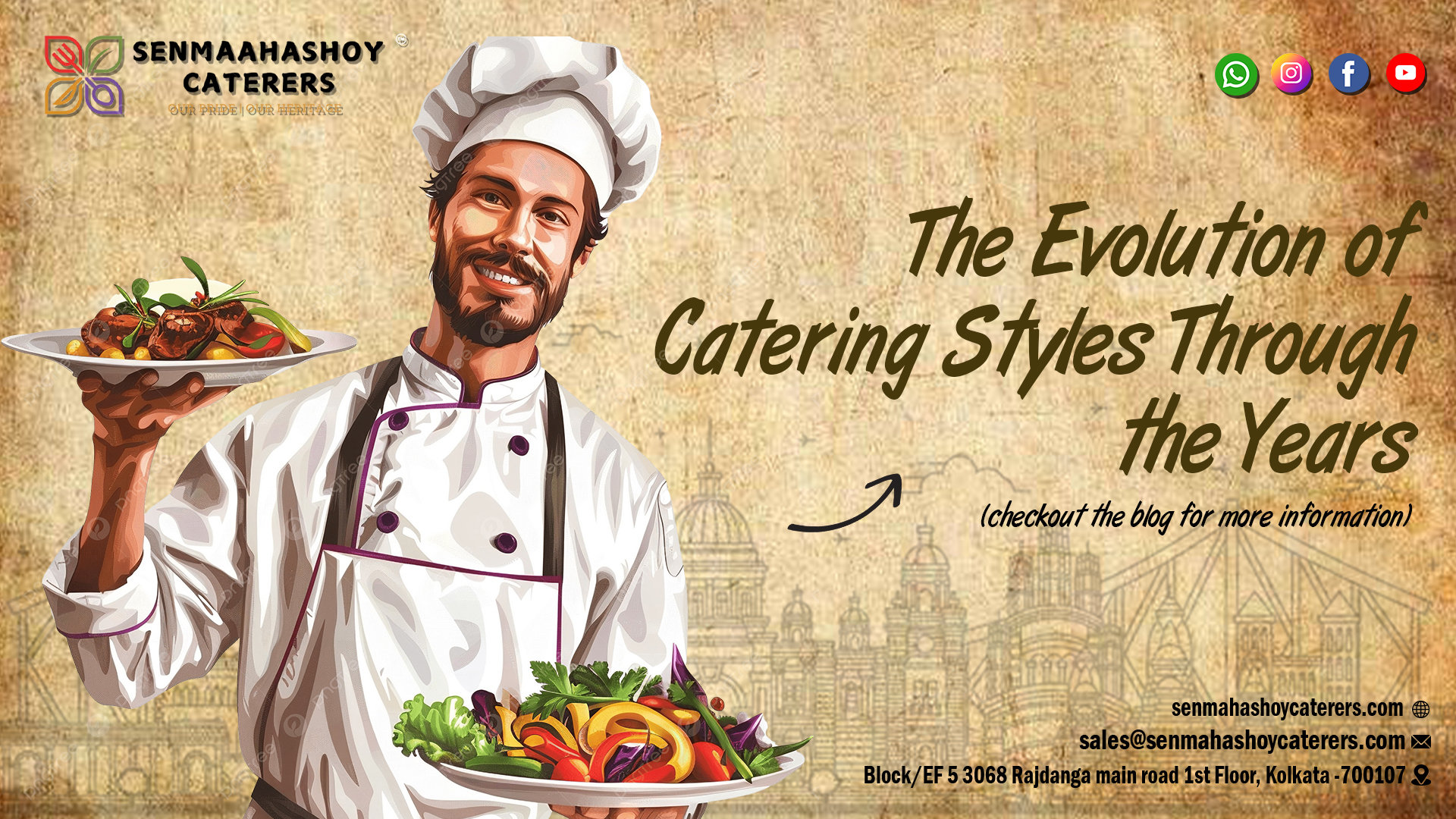 Evolution of Catering Styles Kolkata